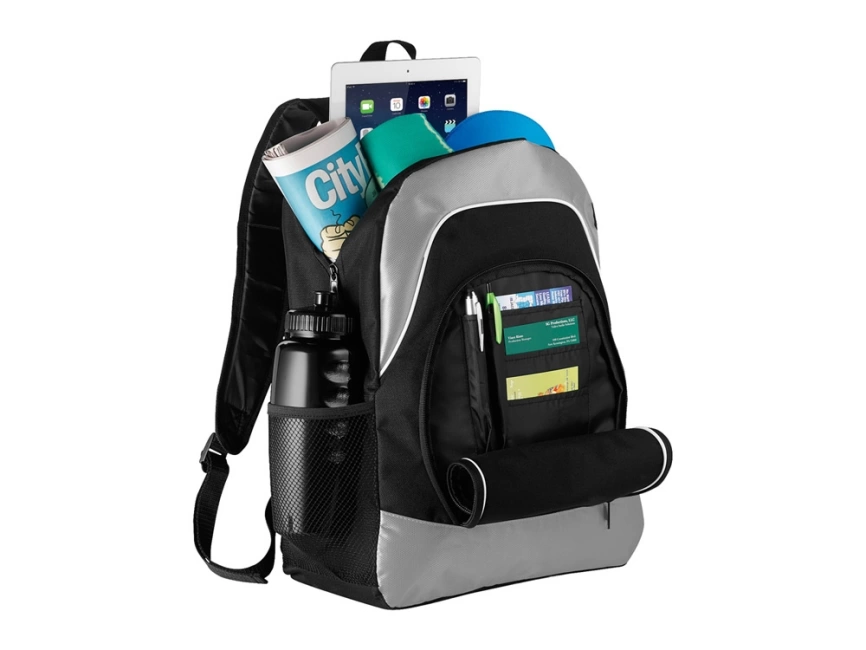 Рюкзак для планшета Branson, черный/серый фото 4