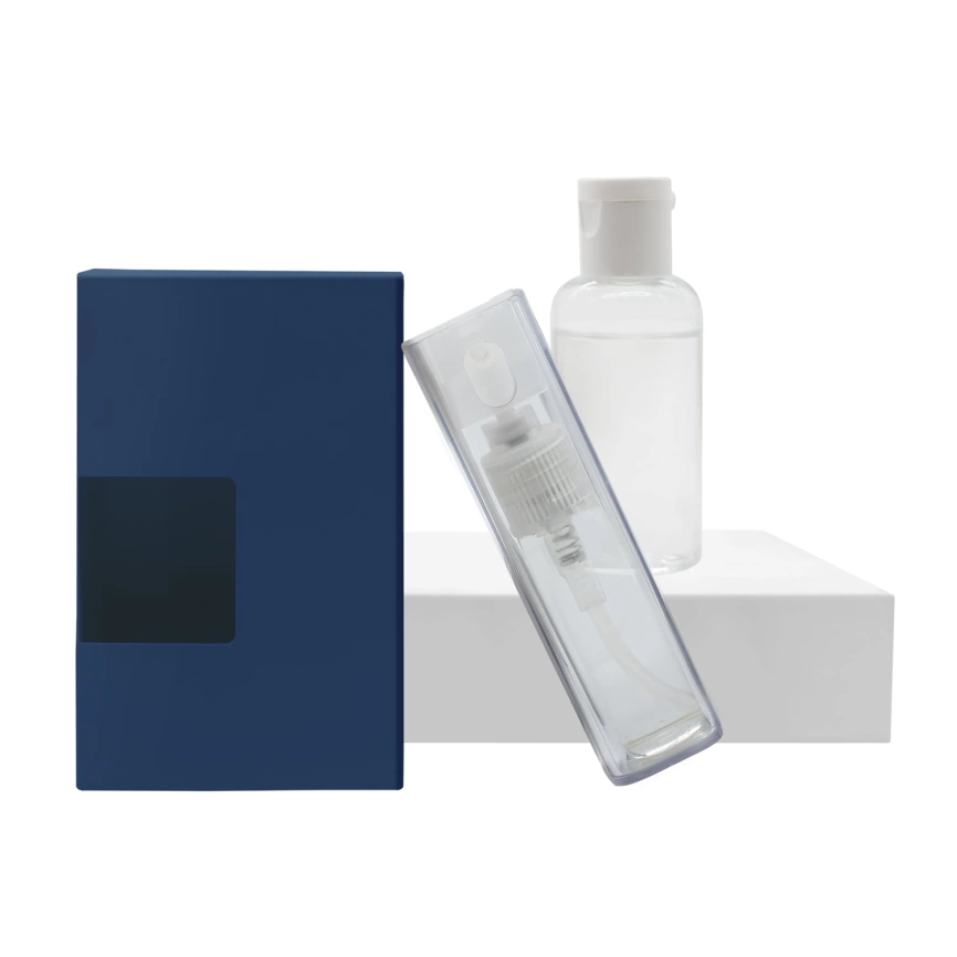 Набор антисептиков для рук REFILLABLE White, 60 мл (кобальт ) фото 1