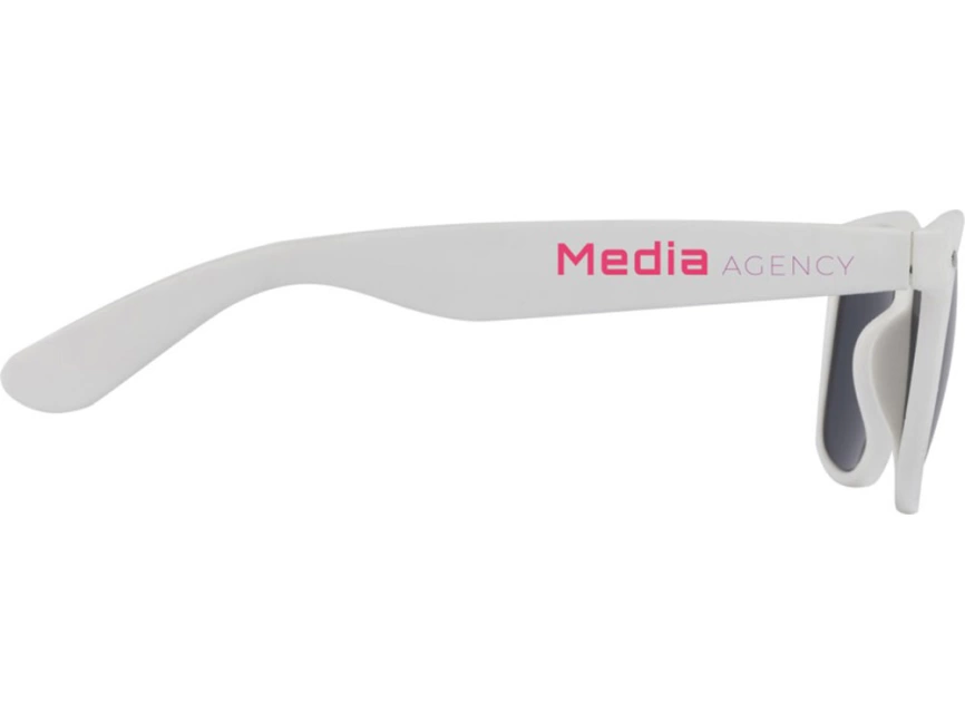 Солнцезащитные очки Sun Ray из переработанной пластмассы, белый фото 4