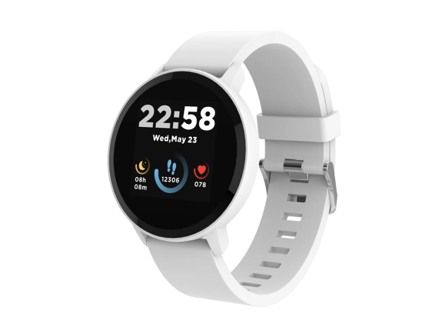Умные часы CANYON Lollypop SW-63, IP 68, BT 5.0, сенсорный дисплей 1.3, белый фото 1