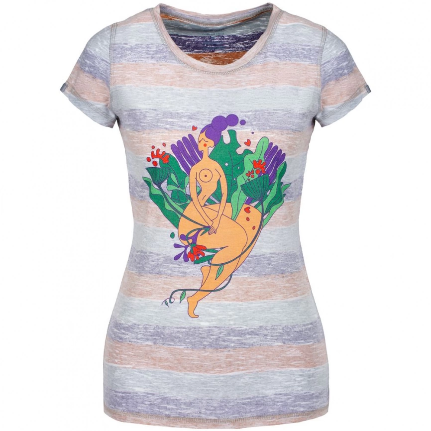 Футболка женская «Амазонка» двусторонняя, оранжевый/фиолетовый, размер S фото 1