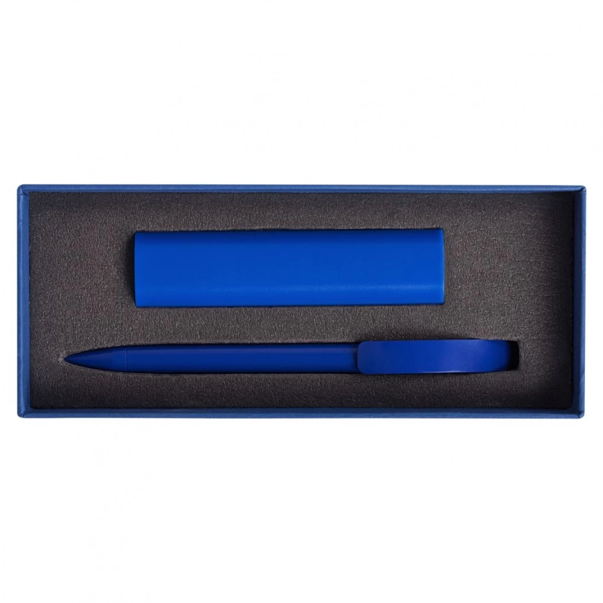 Набор Couple: аккумулятор и ручка, синий фото 2