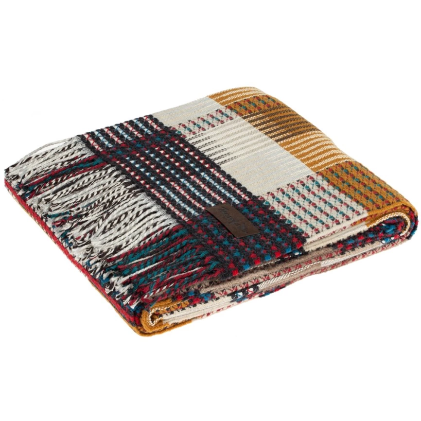 Плед Rossi Paint, молочно-коричневый фото 1