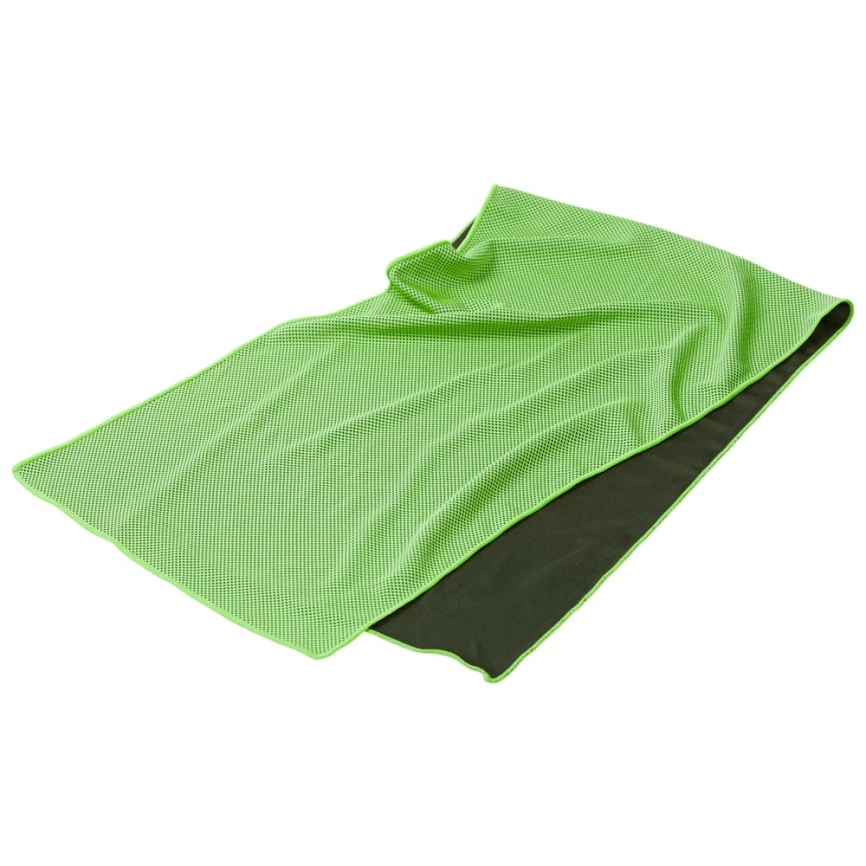 Охлаждающее полотенце Weddell, зеленое фото 3