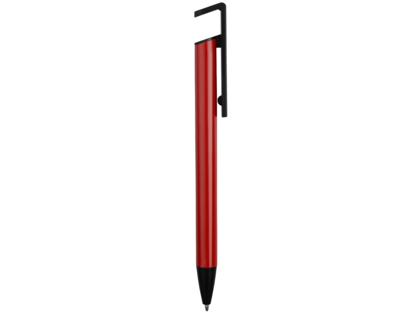 Ручка-подставка шариковая Кипер Металл, красный фото 4
