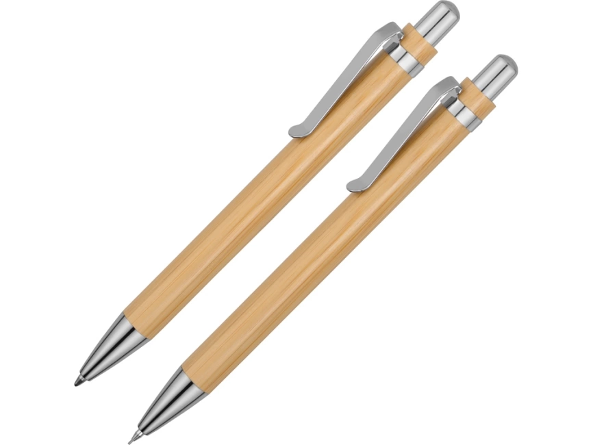 Набор Bamboo шариковая ручка и механический карандаш фото 1