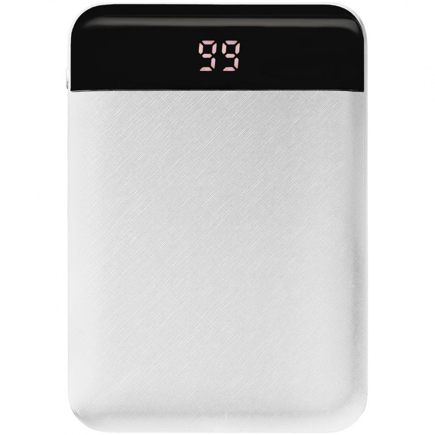 Внешний аккумулятор Uniscend Full Feel 10000 мАч с индикатором, белый фото 2