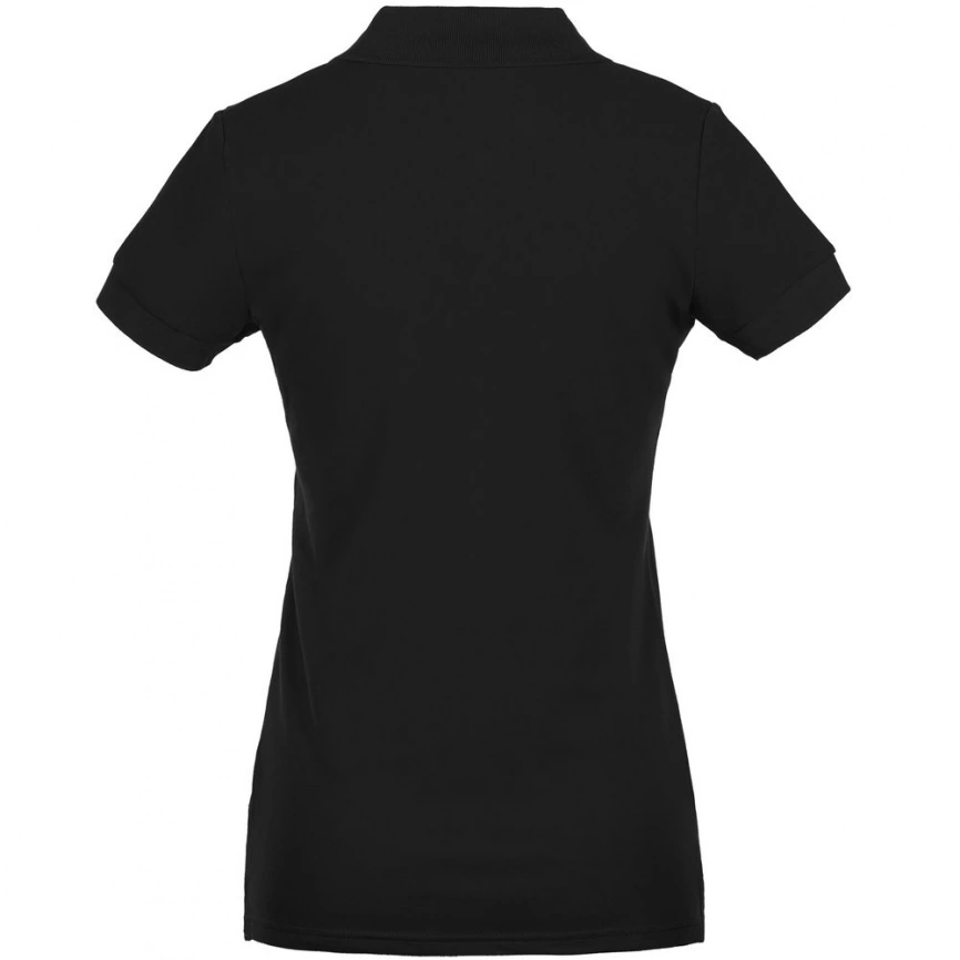 Рубашка поло женская Virma Premium Lady, черная, размер M фото 2