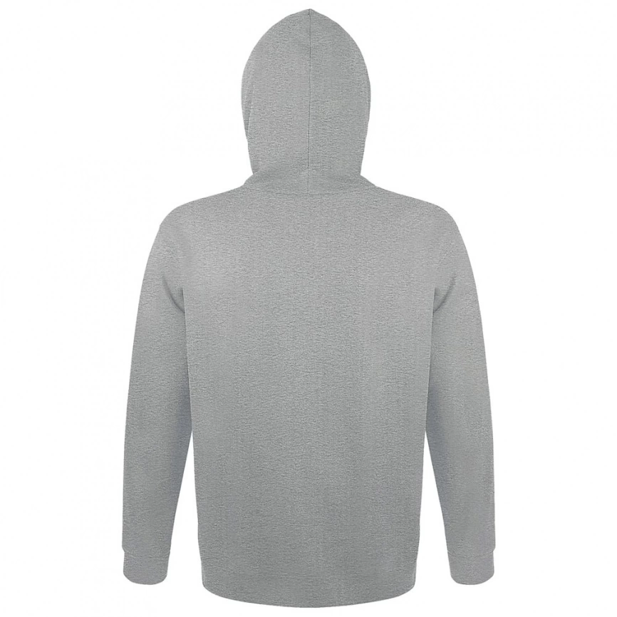 Толстовка с капюшоном Snake II серый меланж, размер 3XL фото 9
