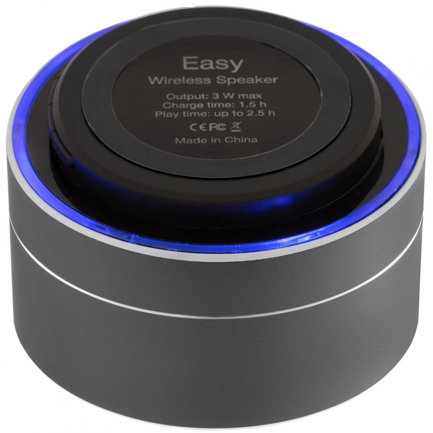 Беспроводная колонка Easy, темно-серая фото 8