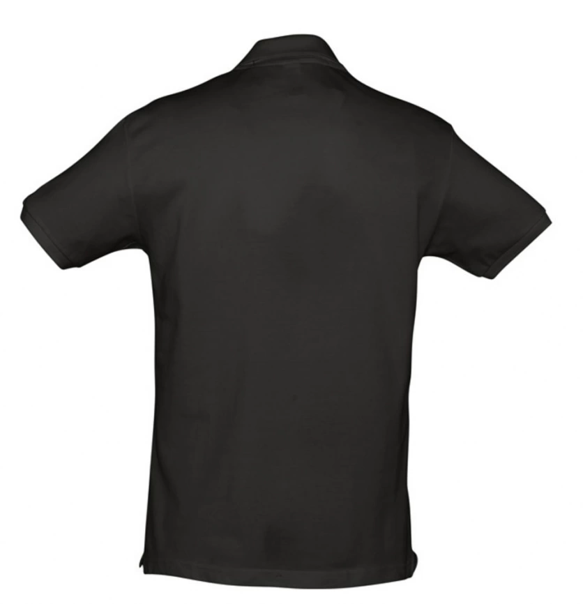 Рубашка поло мужская Spirit 240 черная, размер XXL фото 2