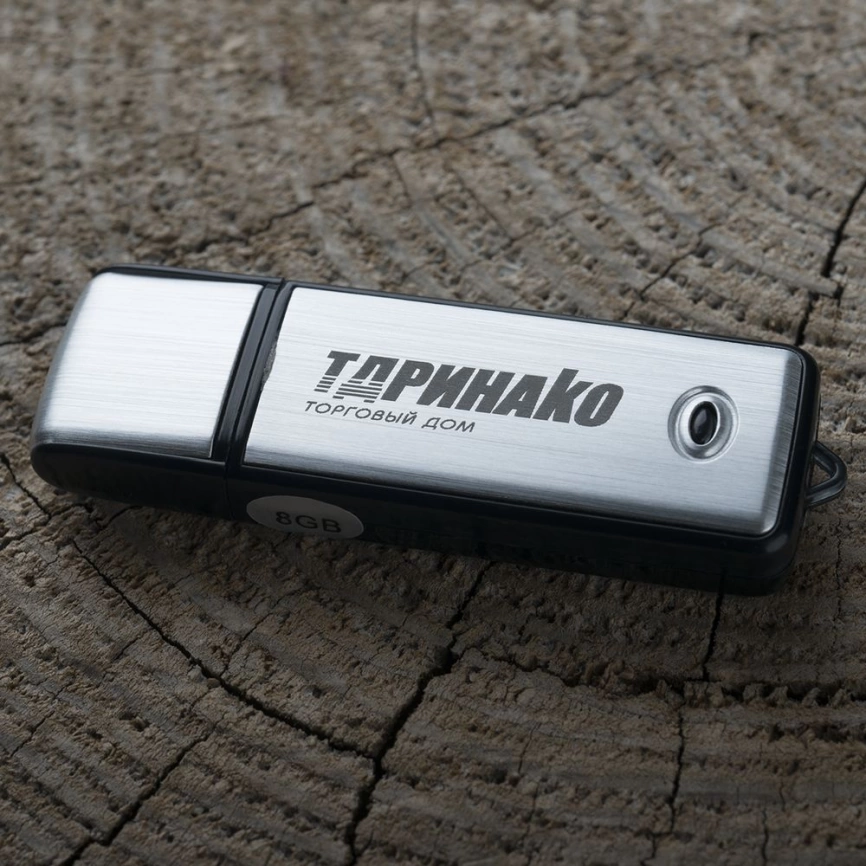 Флешка Steel, 8 Гб фото 3