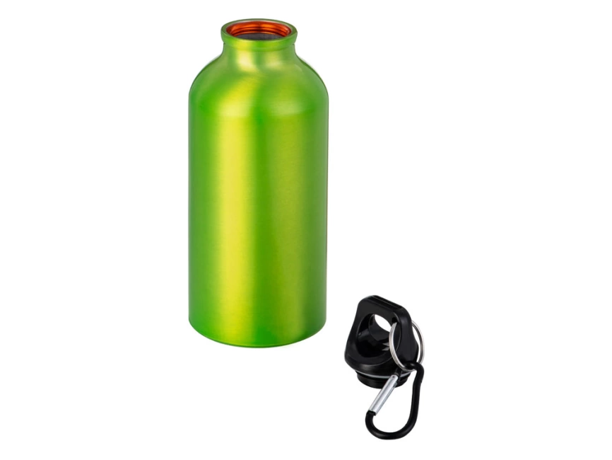 Бутылка Hip S с карабином 400мл, зеленое яблоко фото 2