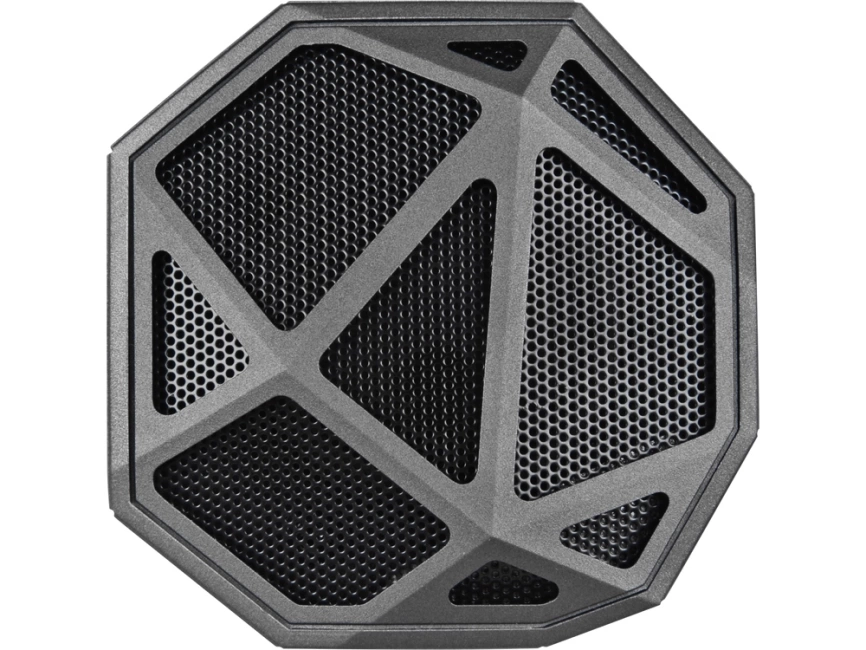 Портативная колонка Geo, мокрый асфальт + белая подсветка фото 6