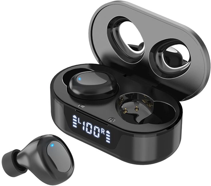 Наушники беспроводные  Bluetooth Gubber TW16, чёрные фото 1