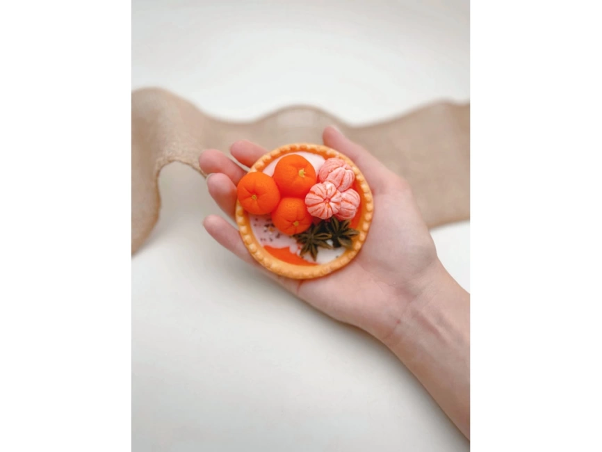 Мыло ручной работы Тарталетка с мандаринами фото 8