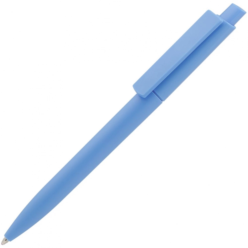 Ручка шариковая Crest, голубая фото 1