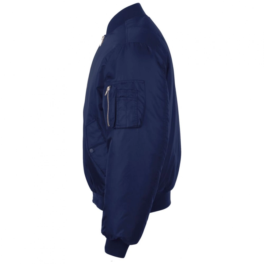 Куртка бомбер унисекс Remington темно-синяя, размер XS фото 3
