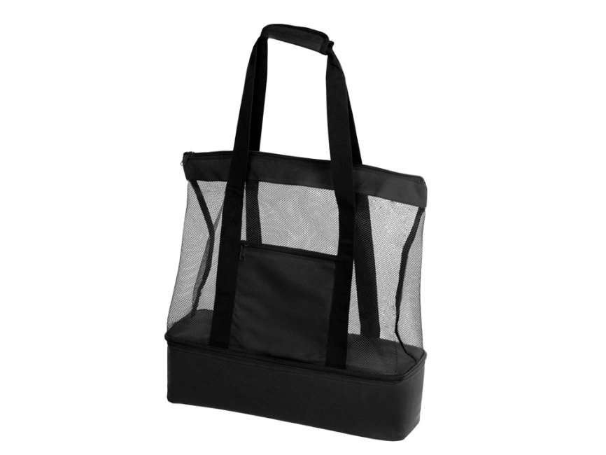 Пляжная сумка с изотермическим отделением Coolmesh, черный фото 1