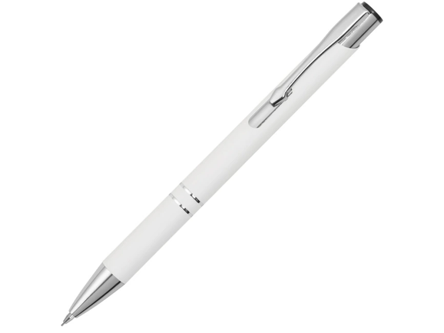 Механический карандаш Legend Pencil софт-тач 0.5 мм, белый фото 1