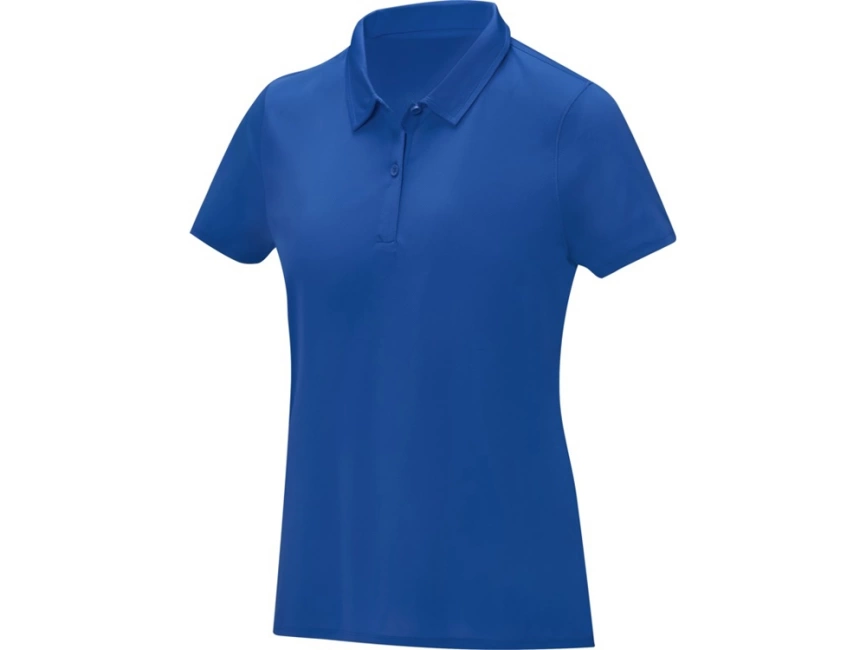 Женская стильная футболка поло с короткими рукавами Deimos, синий фото 1