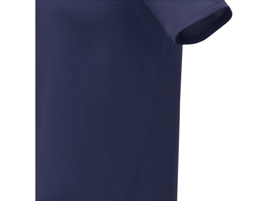 Мужская стильная футболка поло с короткими рукавами Deimos, темно-синий фото 5
