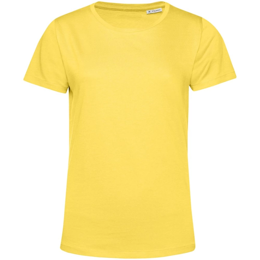 Футболка женская E150 Organic, желтая, размер L фото 1