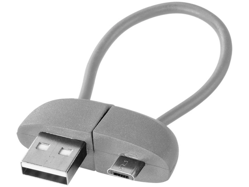 Портативное зарядное устройство Флэт, 3000 mAh, белый фото 5