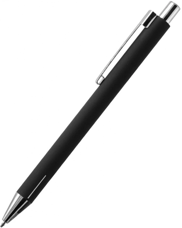 Ручка металлическая Elegant Soft, чёрная фото 3