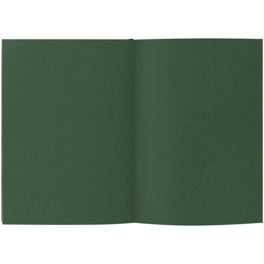 Ежедневник Flat, недатированный, зеленый фото 3