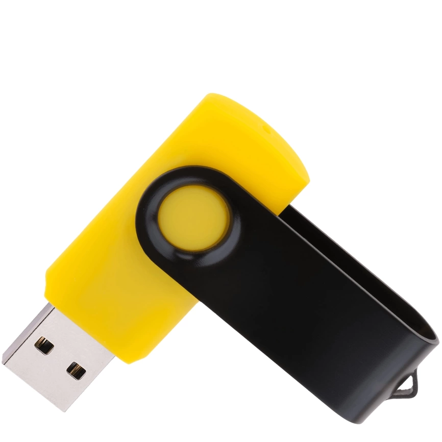 Флешка TWIST COLOR MIX Желтая с черным 4016.04.08.8ГБ фото 2