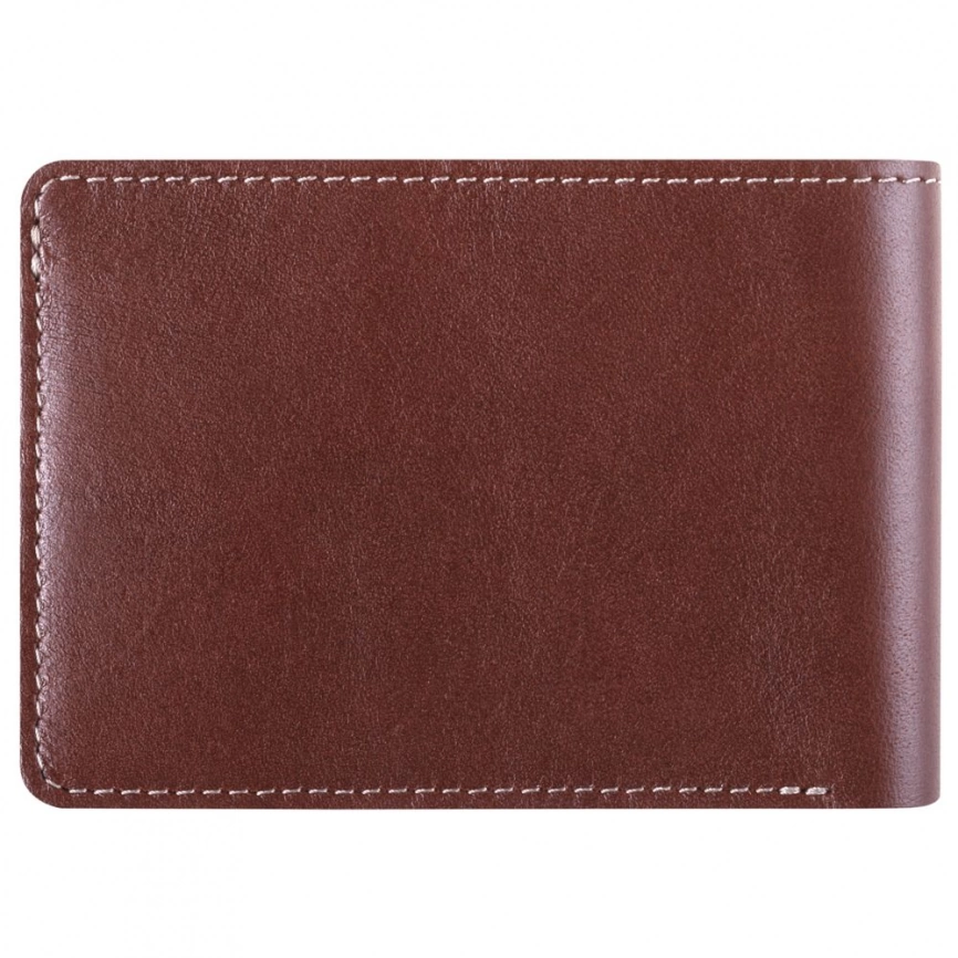 Портмоне Security, темно-коричневое фото 3