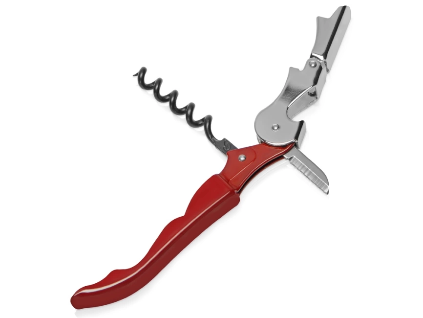 PULLTAPS BASIC FIRE RED/Нож сомелье Pulltap's Basic, красный фото 2