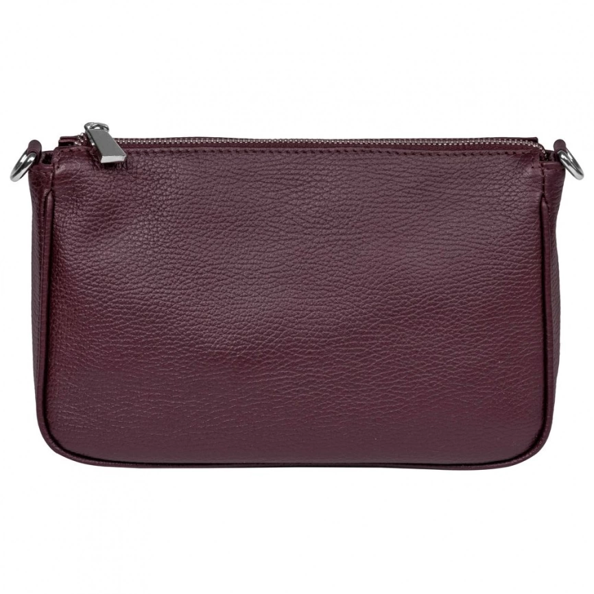 Сумка через плечо Gamma, бордовая фото 3