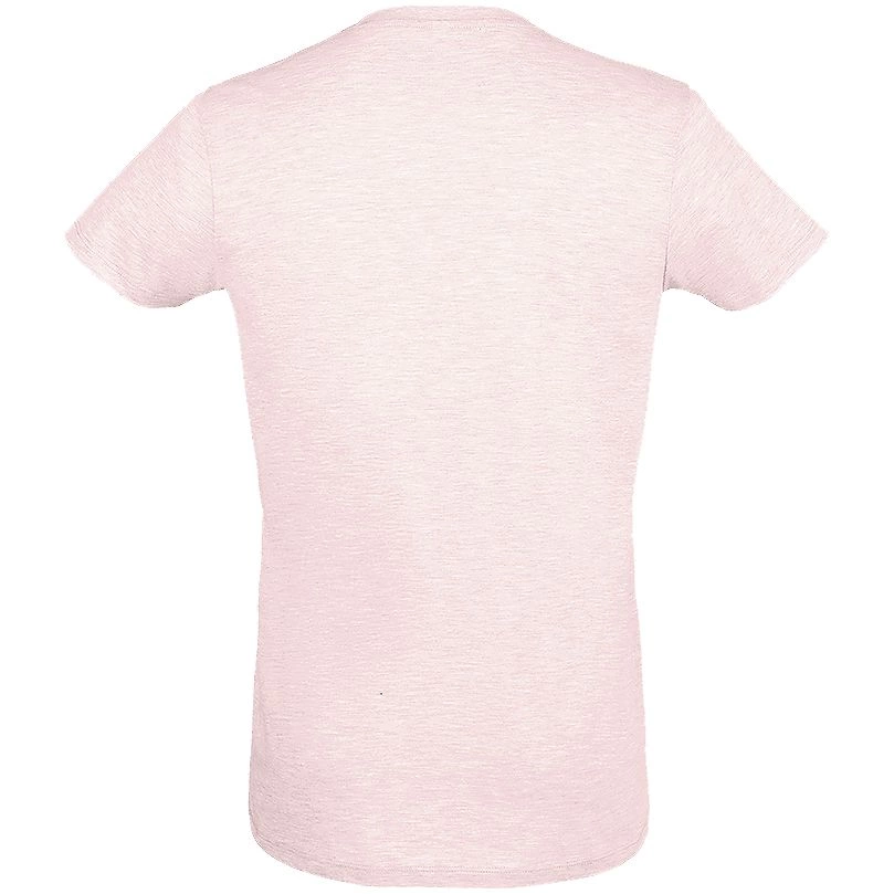 Футболка мужская приталенная Regent Fit розовый меланж, размер XXL фото 2