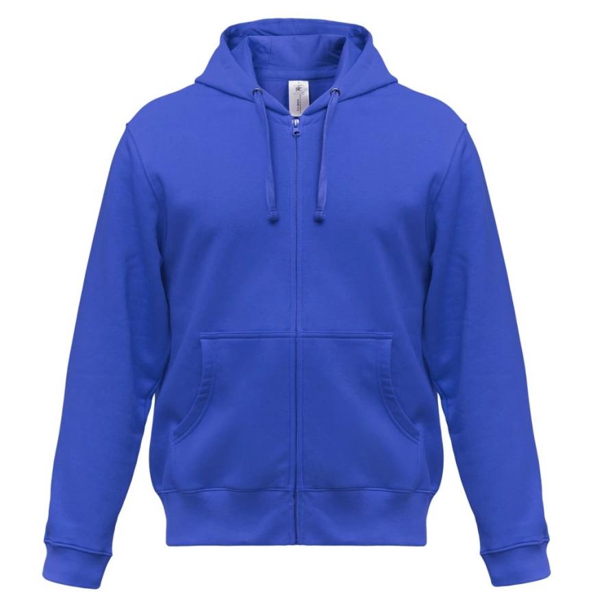 Толстовка мужская Hooded Full Zip ярко-синяя, размер XXL фото 1