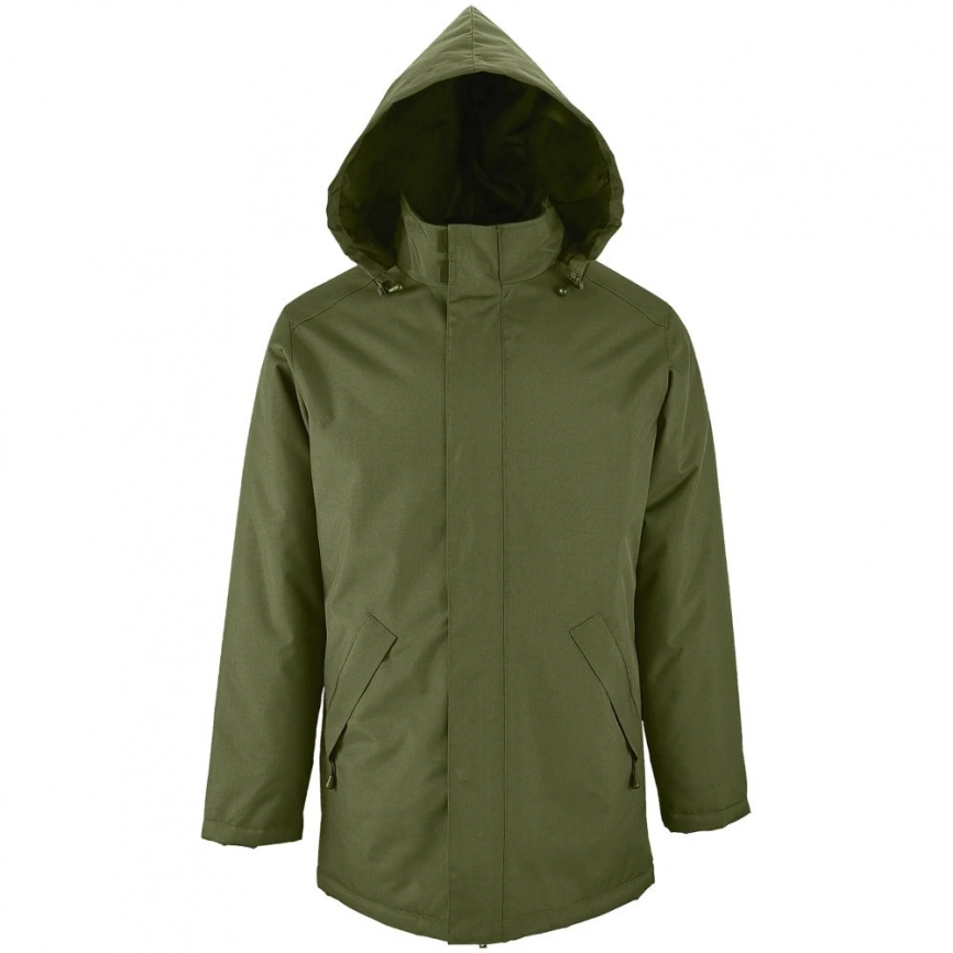 Куртка на стеганой подкладке Robyn, темно-зеленая, размер 3XL фото 1