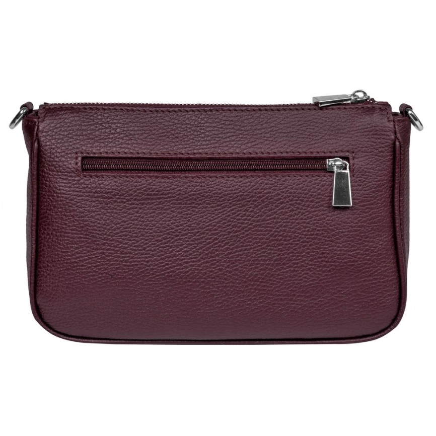 Сумка через плечо Gamma, бордовая фото 4