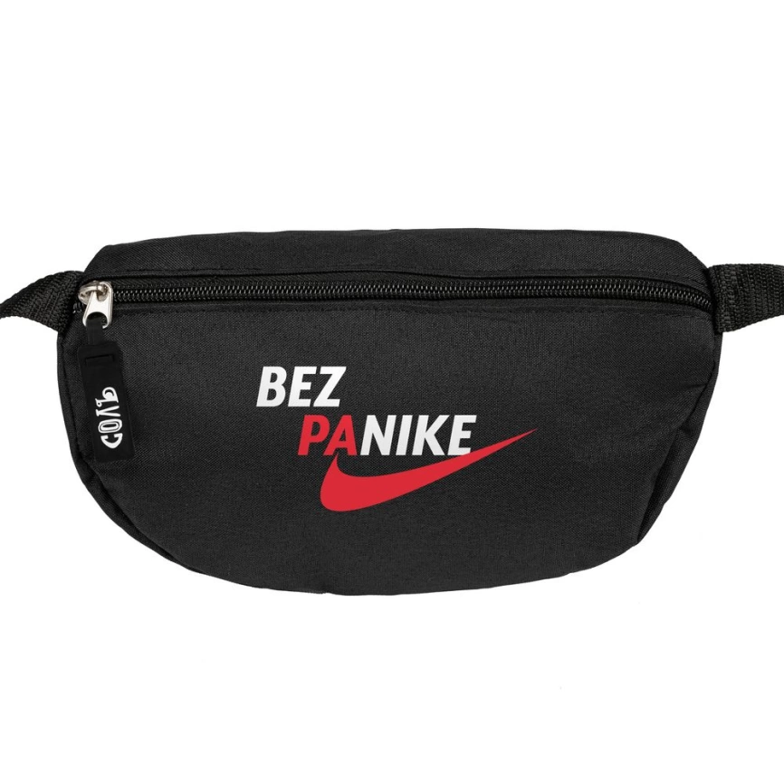 Поясная сумка Bez Panike, черная фото 2