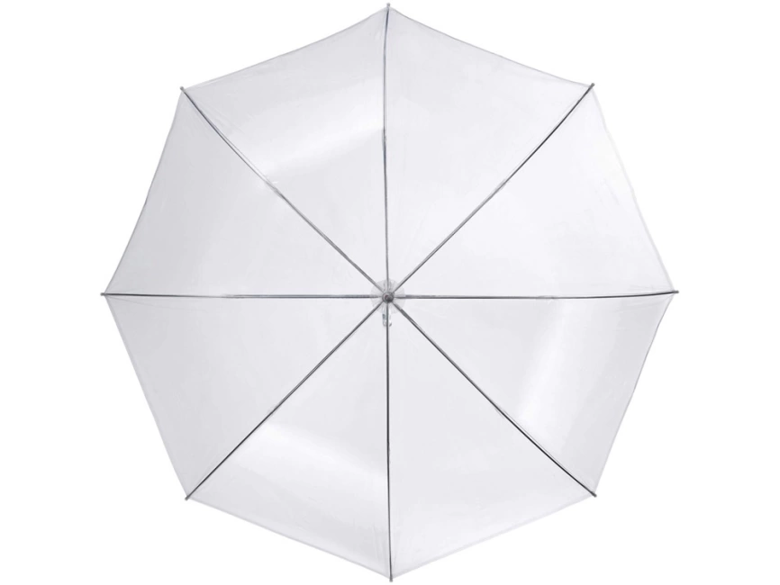 Зонт-трость Клауд полуавтоматический 23, прозрачный (Р) фото 3