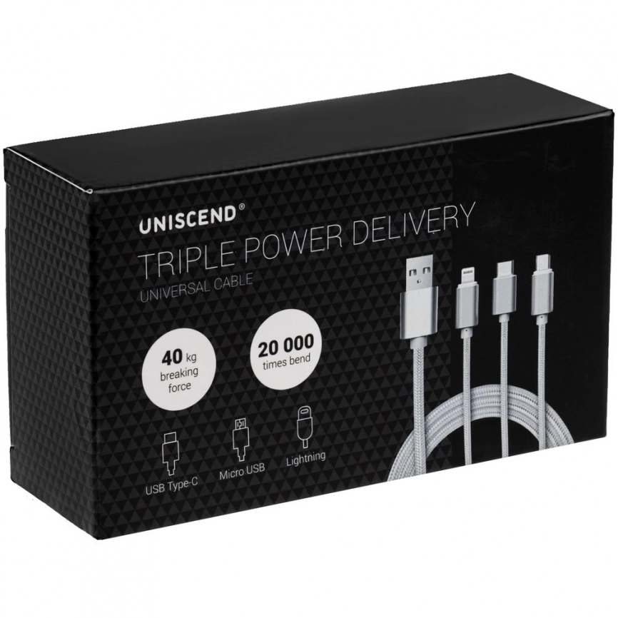 Кабель Triple Power Delivery в футляре фото 6