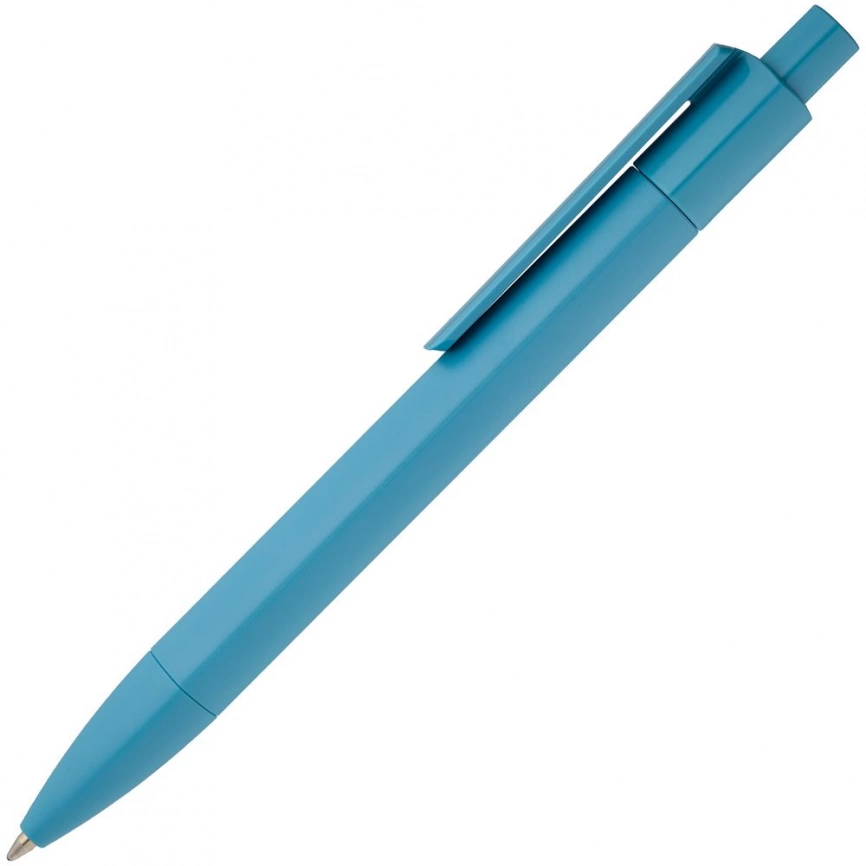 Ручка шариковая Prodir DS4 PMM-P, голубая фото 3
