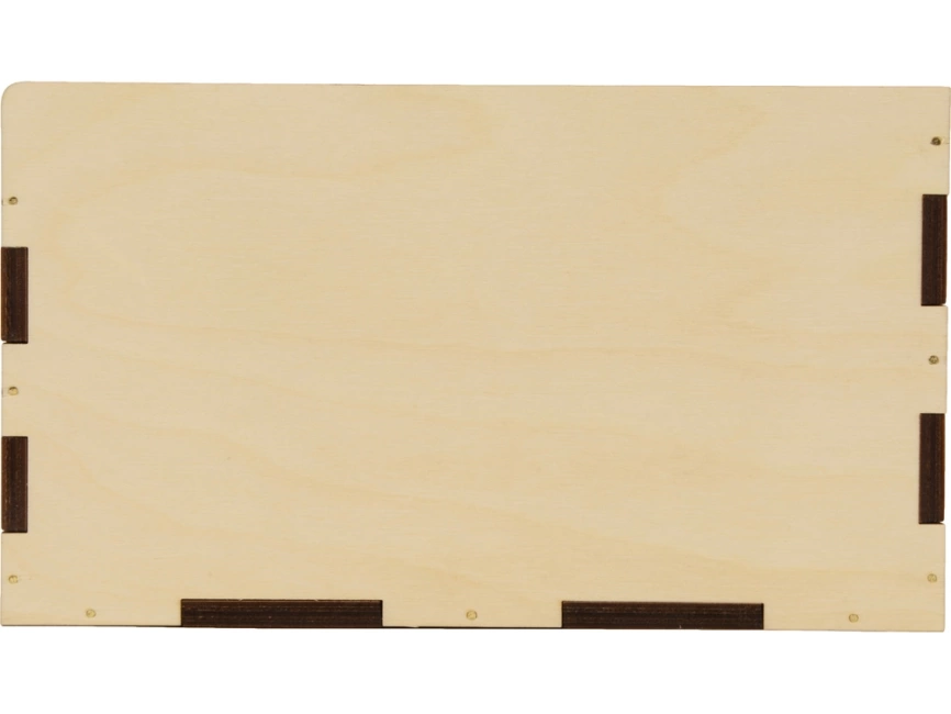 Деревянная подарочная коробка-пенал, размер М фото 7