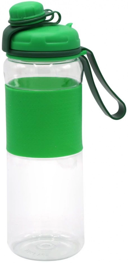 Спортивная бутылка Oriole Tritan 600 мл., зелёная фото 1