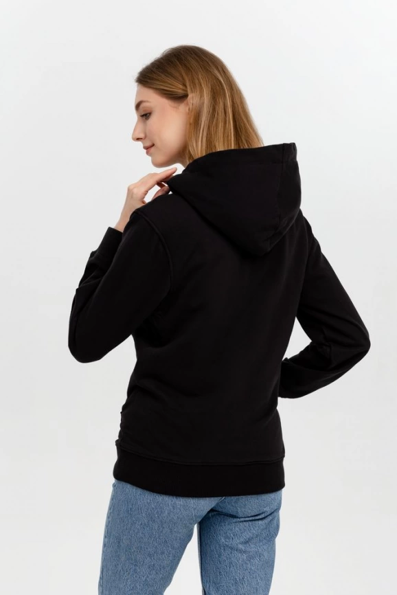 Толстовка на молнии Kulonga Sherpa, черная, размер M фото 6