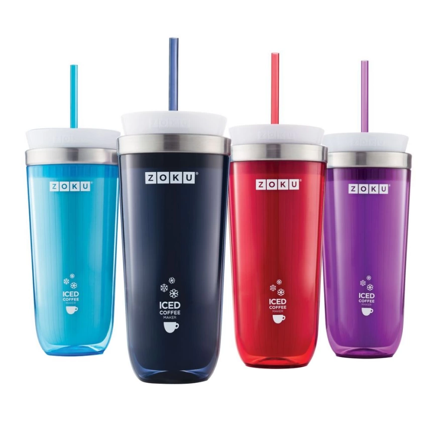 Стакан для охлаждения напитков Iced Coffee Maker, серый фото 7