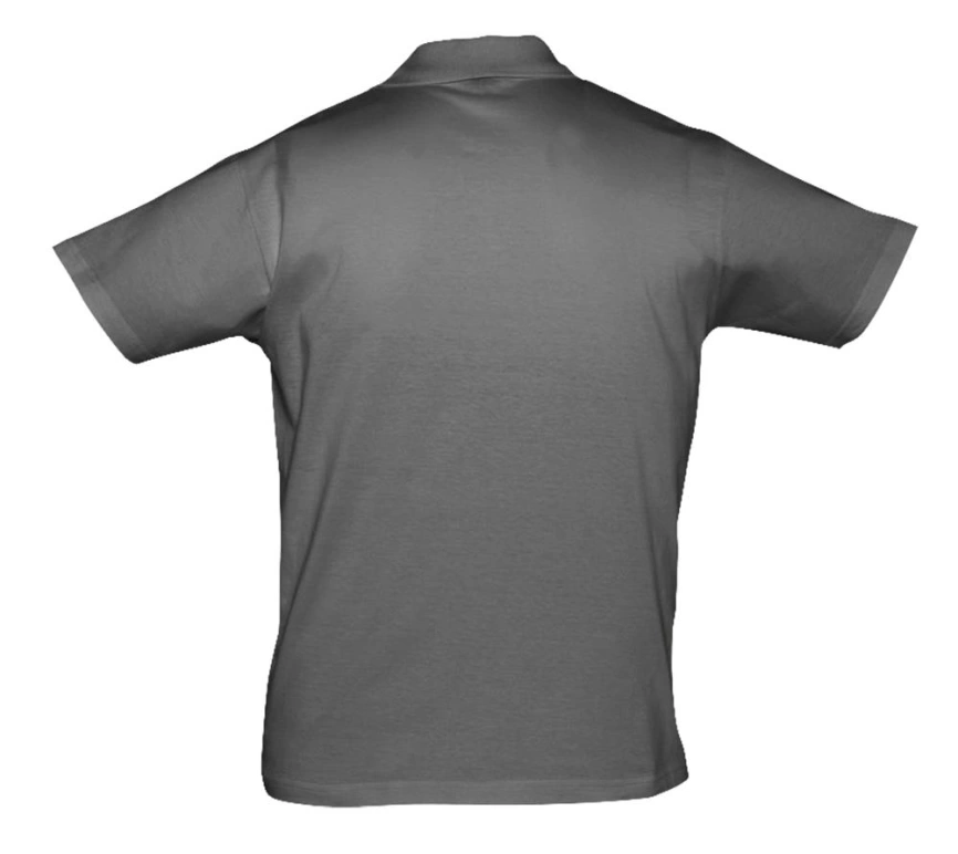 Рубашка поло мужская Prescott men 170 темно-серая, размер 3XL фото 2