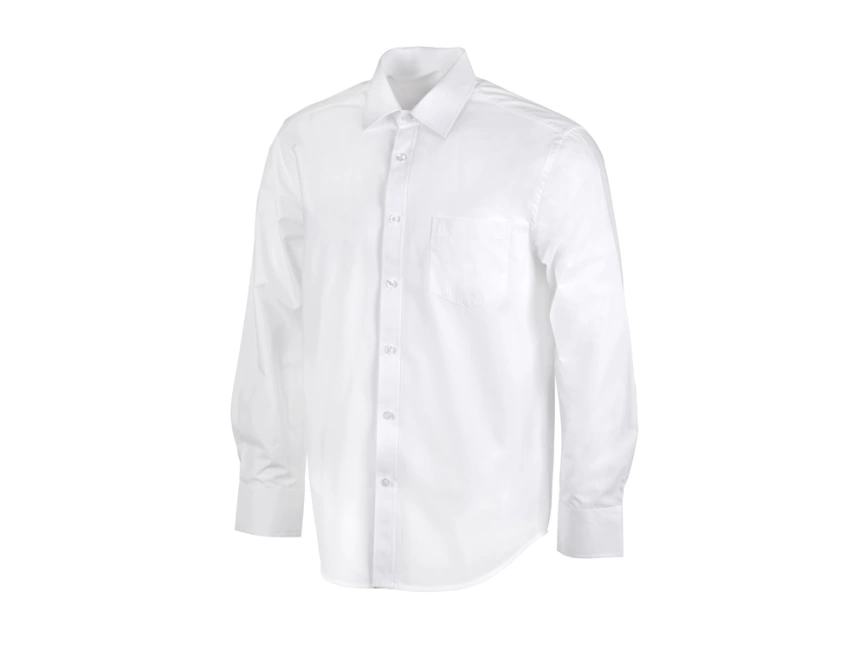Рубашка Houston мужская с длинным рукавом, белый фото 1