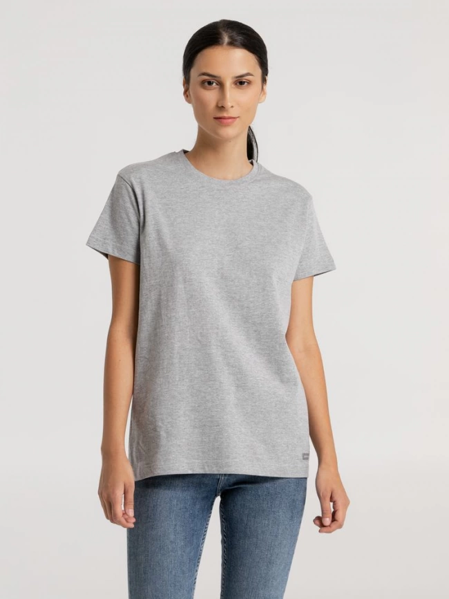 Футболка Firm Wear серый меланж, размер S фото 5