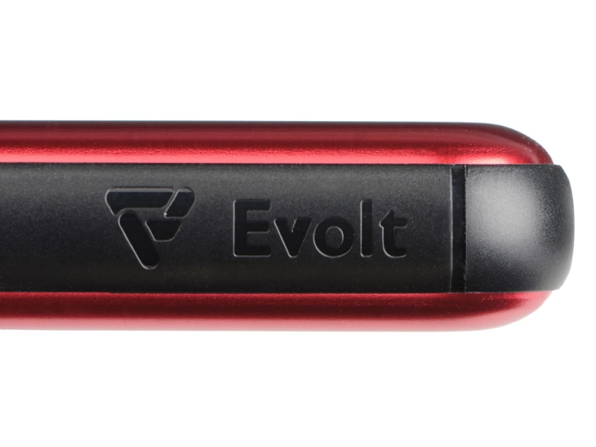 Внешний аккумулятор Forge, Evolt, металл, 10000mah, красный фото 9